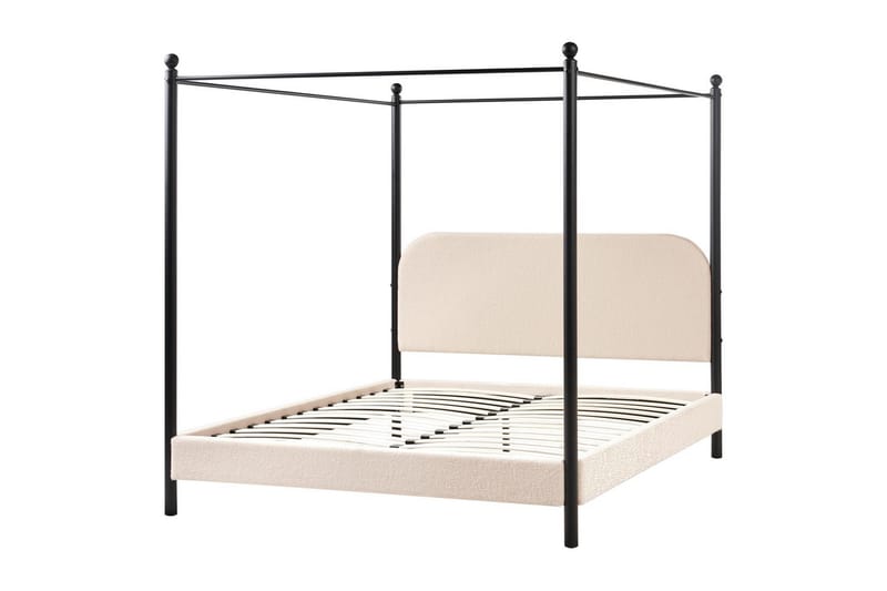 Himmelssäng Dannemois, Beige, svart, 160x200 cm