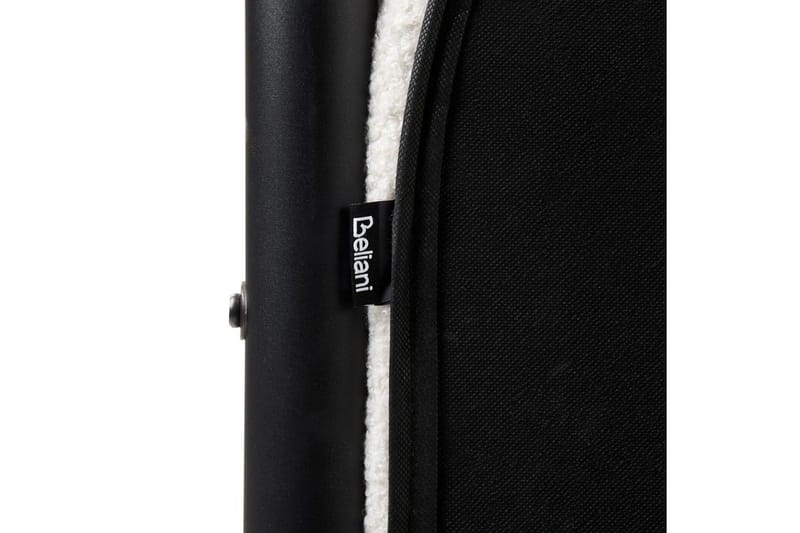 Himmelssäng Dannemois - Vit, Svart, 140x200 cm - Möbler - Sovrum - Sängar - Himmelsäng