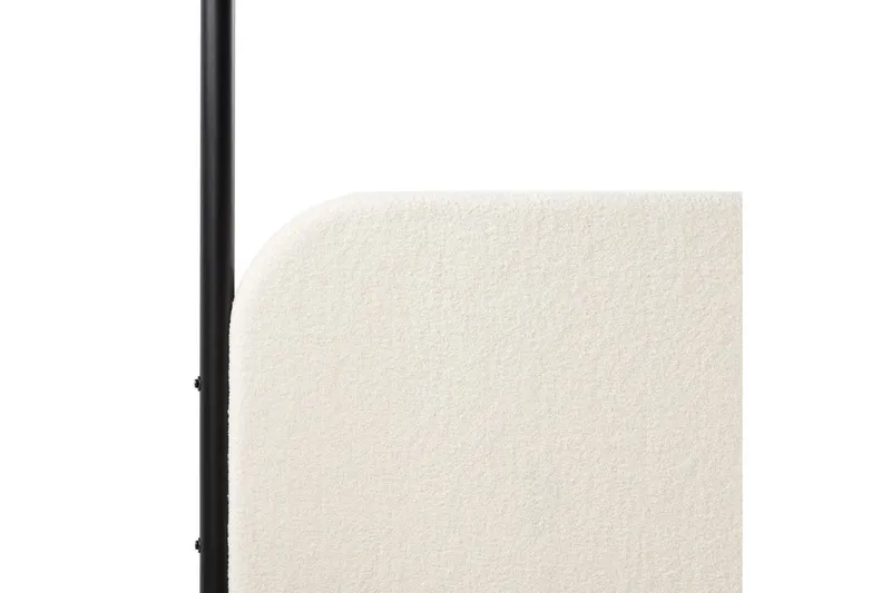 Himmelssäng Dannemois - Vit, Svart, 180x200 cm - Möbler - Sovrum - Sängar - Himmelsäng