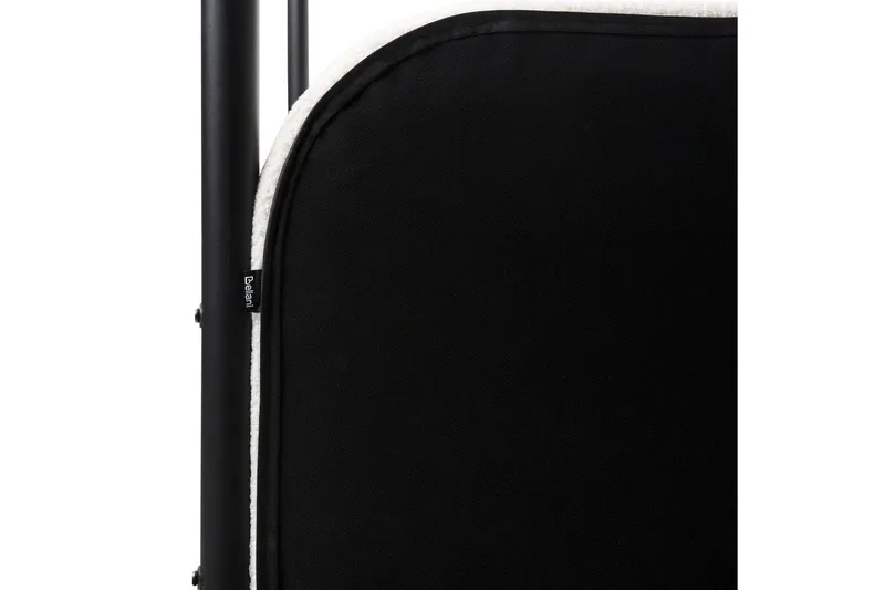 Himmelssäng Dannemois - Vit, Svart, 180x200 cm - Möbler - Sovrum - Sängar - Himmelsäng