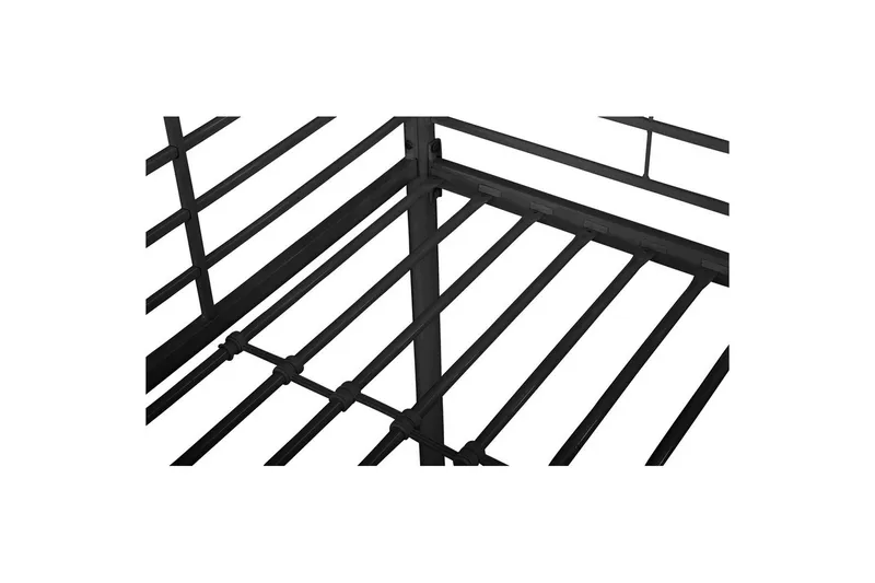 Hög säng Clove Svart - Svart - Möbler - Sovrum - Sängar - Våningssängar & loftsängar