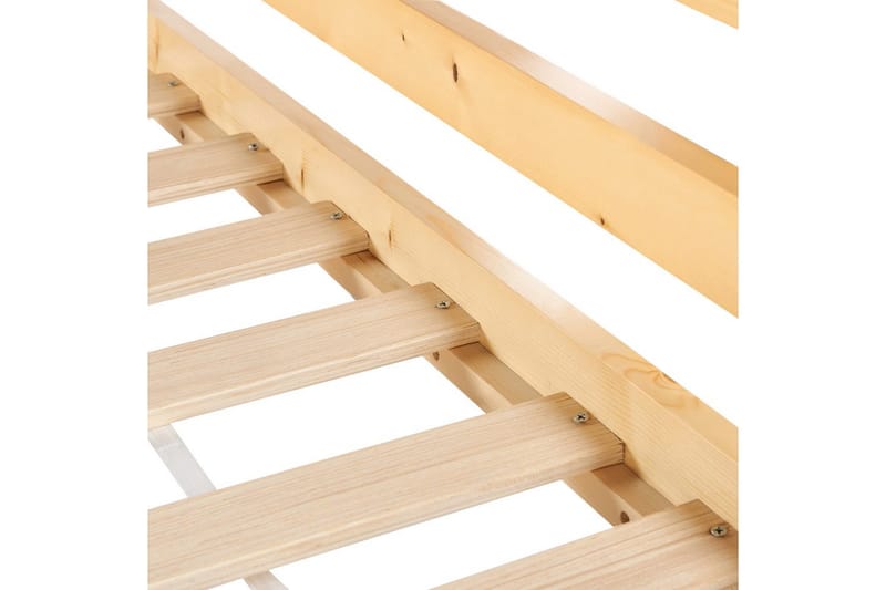 Högsäng med skrivbord Loury - Ljus trä - Möbler - Sovrum - Sängar - Våningssängar & loftsängar