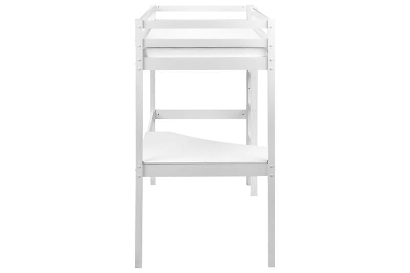 Högsäng med skrivbord Loury - Vit - Möbler - Sovrum - Sängar - Våningssängar & loftsängar