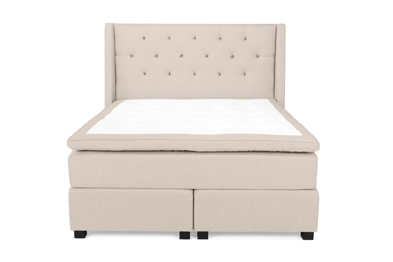 HUNT Kontinentalsäng 160 Beige - Kontinentalsängar