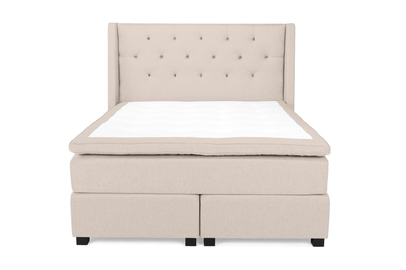 HUNT Kontinentalsäng - Sängpaket 160 Beige - Kontinentalsängar - Komplett Sängpaket