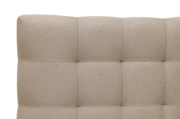 HVILA Classic Komplett Sängpaket 140x200 cm Kontinentalsäng med rutad sänggavel - Beige - Möbler - Sovrum - Sängar - Komplett Sängpaket