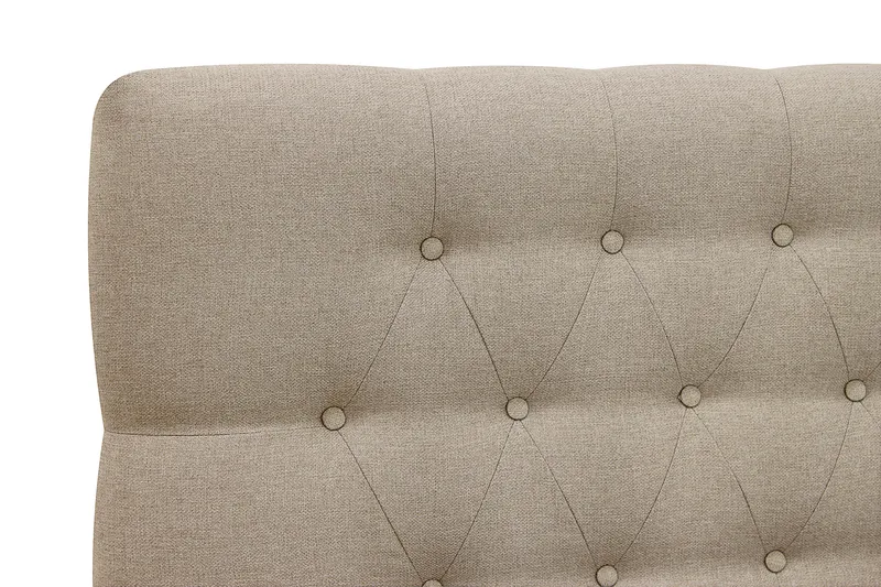 HVILA Classic Komplett Sängpaket 160x200 cm Kontinentalsäng med diamant sänggavel - Beige - Möbler - Sovrum - Sängar - Kontinentalsängar