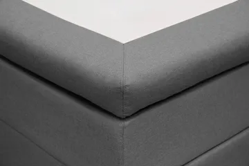 HVILA Classic Komplett Sängpaket 160x200 cm Kontinentalsäng med diamant sänggavel - Grå - Möbler - Sovrum - Sängar - Komplett Sängpaket