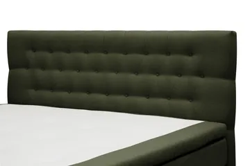 HVILA Classic Komplett Sängpaket 160x200 cm Kontinentalsäng med diamant sänggavel - Grön - Möbler - Sovrum - Sängar - Komplett Sängpaket