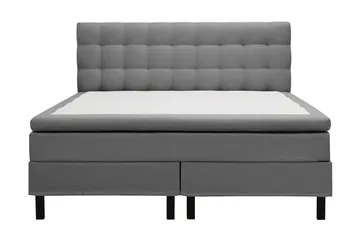 HVILA Classic Komplett Sängpaket 160x200 cm Kontinentalsäng med rutad sänggavel