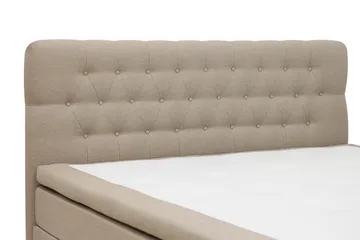 HVILA Classic Komplett Sängpaket 180x200 cm Kontinentalsäng med diamant sänggavel - Beige - Möbler - Sovrum - Sängar - Komplett Sängpaket