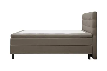 HVILA Classic Komplett Sängpaket 180x200 cm Kontinentalsäng med rutad sänggavel - Brun - Möbler - Sovrum - Sängar - Komplett Sängpaket