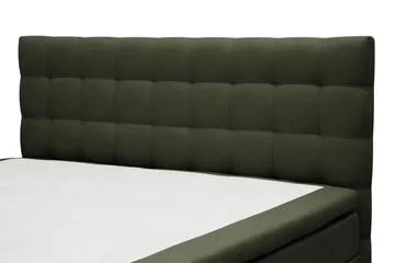 HVILA Classic Komplett Sängpaket 180x200 cm Kontinentalsäng med rutad sänggavel - Grön - Möbler - Sovrum - Sängar - Komplett Sängpaket
