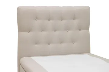 HVILA Classic Komplett Sängpaket 90x200 cm Kontinentalsäng med diamant sänggavel - Beige - Möbler - Sovrum - Sängar - Komplett Sängpaket