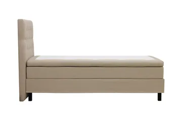 HVILA Classic Komplett Sängpaket 90x200 cm Kontinentalsäng med diamant sänggavel - Beige - Möbler - Sovrum - Sängar - Komplett Sängpaket