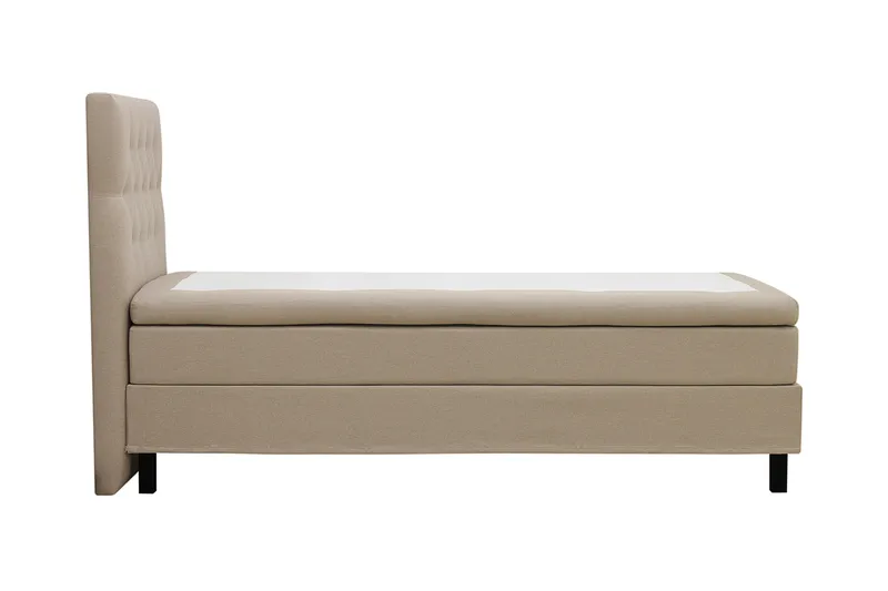 HVILA Classic Komplett Sängpaket 90x200 cm Kontinentalsäng med diamant sänggavel - Beige - Möbler - Sovrum - Sängar - Komplett Sängpaket