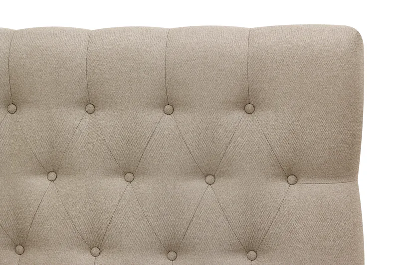 HVILA Classic Komplett Sängpaket 90x200 cm Kontinentalsäng med diamant sänggavel - Beige - Möbler - Sovrum - Sängar - Komplett Sängpaket