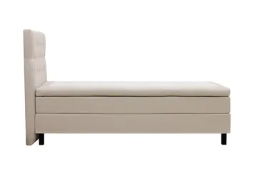 HVILA Classic Komplett Sängpaket 90x200 cm Kontinentalsäng med diamant sänggavel - Beige - Möbler - Sovrum - Sängar - Komplett Sängpaket