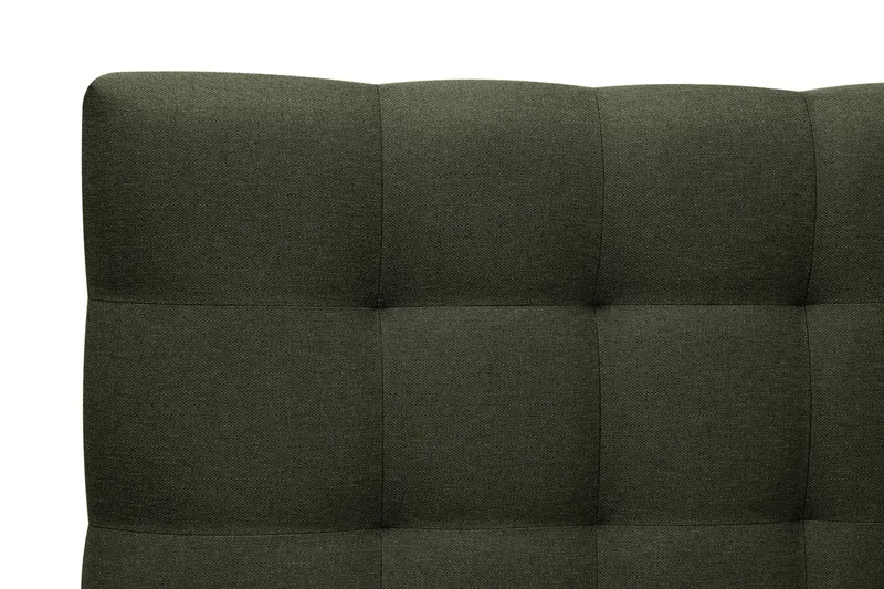 HVILA Classic Komplett Sängpaket 90x200 cm Kontinentalsäng med rutad sänggavel - Grön - Möbler - Sovrum - Sängar - Komplett Sängpaket