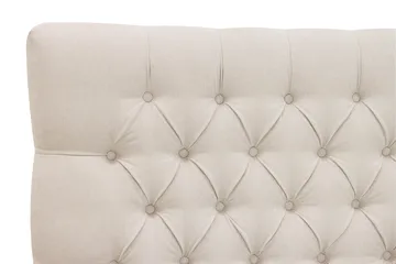 HVILA Lyx Komplett Sängpaket 180x200 cm Kontinentalsäng med knappad sänggavel - Ljusbeige - Möbler - Sovrum - Sängar - Kontinentalsängar