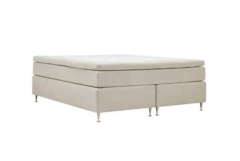 HVILA Lyx Kontinentalsäng 160x200 cm - Beige - Möbler - Sovrum - Sängar - Kontinentalsängar