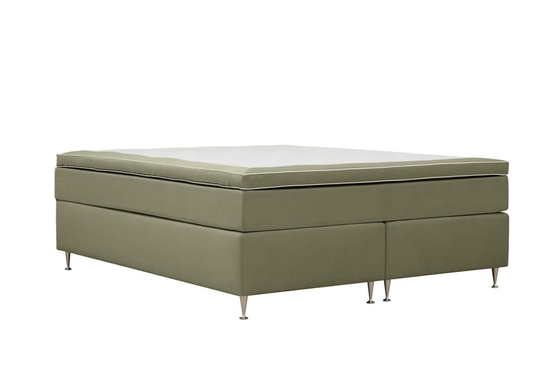 HVILA Lyx Kontinentalsäng 160x200 cm - Olivgrön - Möbler - Sovrum - Sängar - Komplett Sängpaket