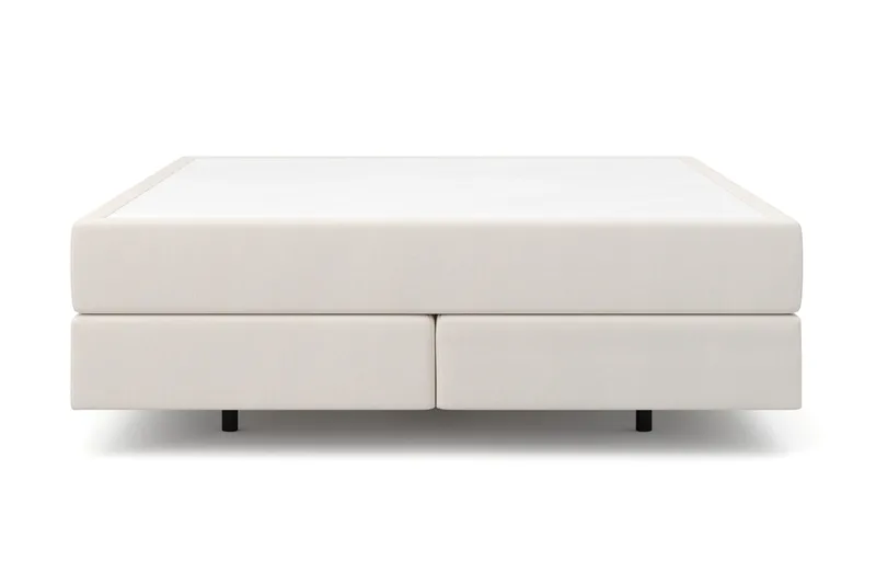 HVILA Svävande Komplett Sängpaket 180x200 utan bäddmadrass, Vit