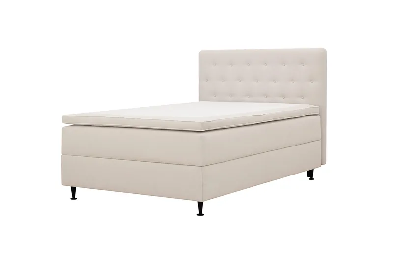 HVILA Plus Komplett Sängpaket med Förvaring 140x200 cm - Ljusbeige - Möbler - Sovrum - Sängar - Kontinentalsängar