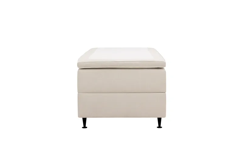HVILA Plus Kontinentalsäng med Förvaring 90x200 cm - Ljusbeige - Möbler - Sovrum - Sängar - Kontinentalsängar