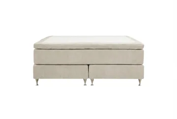 HVILA Premium Kontinentalsäng 180x200 cm - Beige Tyg - Möbler - Sovrum - Sängar - Kontinentalsängar