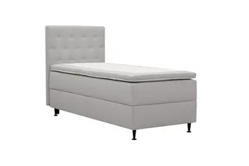 HVILA Plus Komplett Sängpaket med Förvaring 90x200 cm - Grå - Möbler - Sovrum - Sängar - Kontinentalsängar