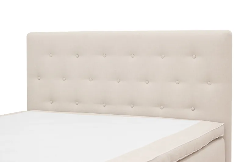 HVILA Plus Komplett Sängpaket med Förvaring 140x200 cm - Ljusbeige - Möbler - Sovrum - Sängar - Kontinentalsängar