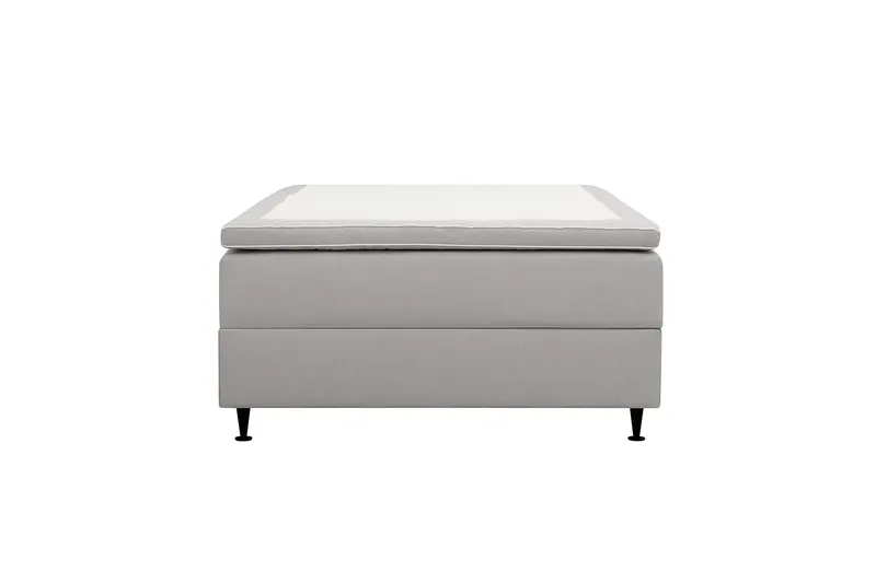 HVILA Plus Kontinentalsäng med Förvaring 120x200 cm - Grå - Möbler - Sovrum - Sängar - Kontinentalsängar