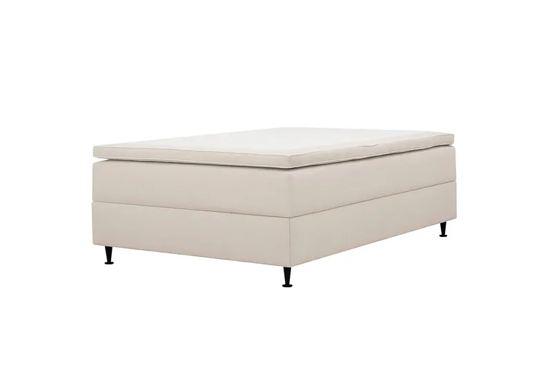 HVILA Plus Kontinentalsäng med Förvaring 120x200 cm - Ljusbeige - Möbler - Sovrum - Sängar - Kontinentalsängar