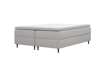 HVILA Plus Kontinentalsäng med Förvaring 160x200 cm - Grå - Möbler - Sovrum - Sängar - Komplett Sängpaket