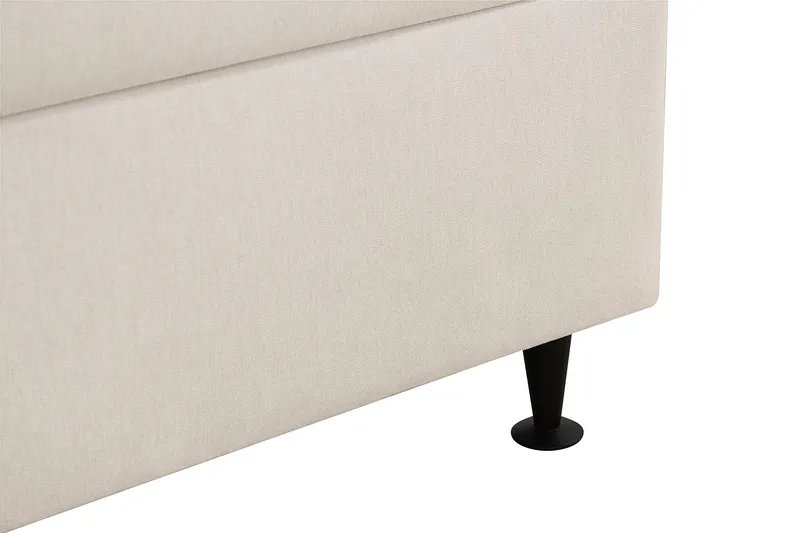 HVILA Plus Kontinentalsäng med Förvaring 180x200 cm - Ljusbeige - Möbler - Sovrum - Sängar - Kontinentalsängar