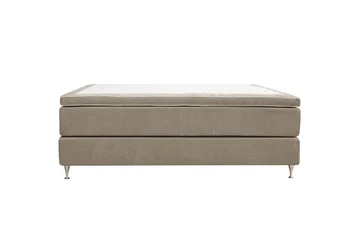 HVILA Premium Kontinentalsäng 160x200 cm - Ljusbrun Tyg - Möbler - Sovrum - Sängar - Kontinentalsängar
