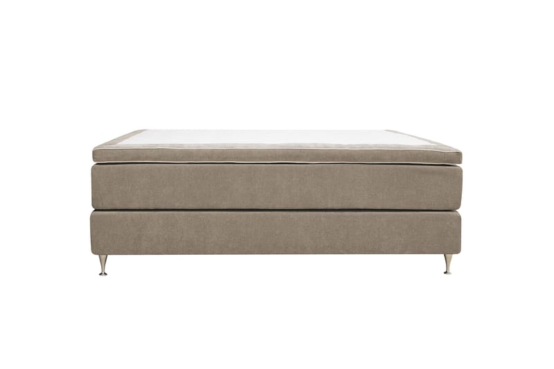 HVILA Premium Kontinentalsäng 160x200 cm - Ljusbrun Tyg - Möbler - Sovrum - Sängar - Kontinentalsängar