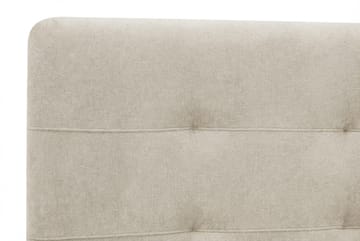 HVILA Premium Komplett Sängpaket 160x200 cm Kontinentalsäng med Sänggavel - Beige Tyg - Möbler - Sovrum - Sängar - Kontinentalsängar