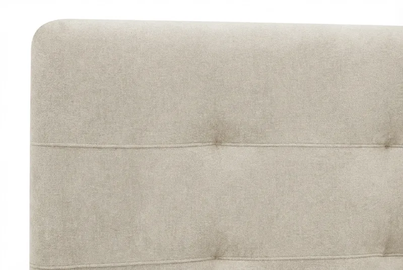 HVILA Premium Komplett Sängpaket 160x200 cm Kontinentalsäng med Sänggavel - Beige Tyg - Möbler - Sovrum - Sängar - Kontinentalsängar