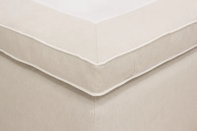 HVILA Plus Kontinentalsäng med Förvaring 180x200 cm - Ljusbeige - Möbler - Sovrum - Sängar - Kontinentalsängar