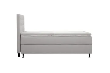HVILA Plus Komplett Sängpaket med Förvaring 90x200 cm - Grå - Möbler - Sovrum - Sängar - Kontinentalsängar
