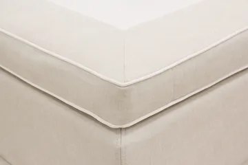 HVILA Premium Komplett Sängpaket 180x200 cm Kontinentalsäng med Sänggavel - Ljusbeige Tyg - Möbler - Sovrum - Sängar - Komplett Sängpaket