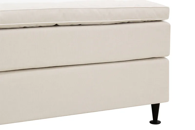 HVILA Plus Komplett Sängpaket 160x200 cm - Ljusbeige - Möbler - Sovrum - Sängar - Komplett Sängpaket