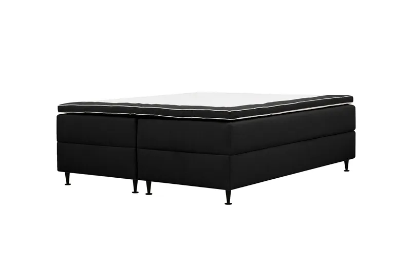 HVILA Plus Kontinentalsäng med Förvaring 160x200 cm - Antracit - Möbler - Sovrum - Sängar - Komplett Sängpaket