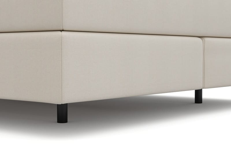 HVILA Premium Sängpaket Kontinentalsäng 180x200 cm med svävande effekt utan bäddmadrass - Vit - Möbler - Sovrum - Sängar - Komplett Sängpaket