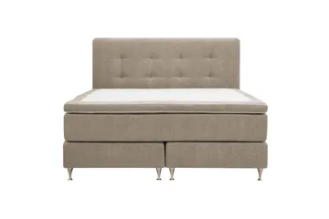 HVILA Premium Komplett Sängpaket 160x200 cm Kontinentalsäng med Sänggavel