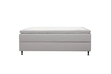 HVILA Plus Kontinentalsäng med Förvaring 160x200 cm - Grå - Möbler - Sovrum - Sängar - Komplett Sängpaket