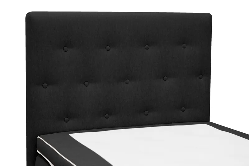 HVILA Plus Komplett Sängpaket med Förvaring 90x200 cm - Antracit - Möbler - Sovrum - Sängar - Kontinentalsängar