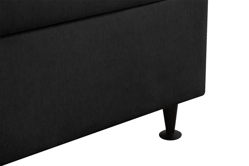 HVILA Plus Komplett Sängpaket med Förvaring 180x200 cm - Antracit - Möbler - Sovrum - Sängar - Kontinentalsängar